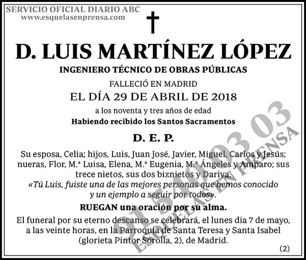 Luis Martínez López